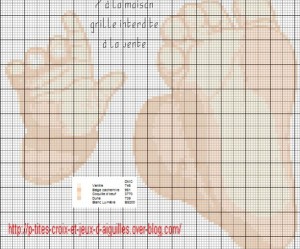 grille broderie bébé