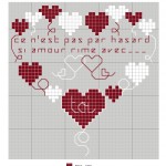 grille broderie coeur gratuite