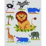 grille broderie gratuite animaux