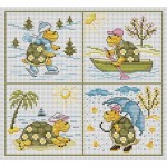 grille broderie gratuite animaux