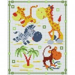 grille broderie gratuite animaux