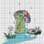 grille broderie gratuite animaux