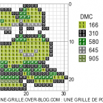grille broderie gratuite animaux