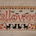 grille broderie halloween