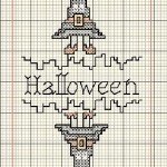 grille broderie halloween