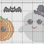 grille broderie halloween