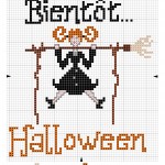 grille broderie halloween