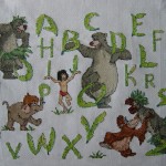 grille broderie jungle