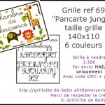 grille broderie jungle