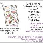 grille broderie jungle
