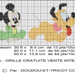 grille broderie mickey
