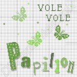 grille broderie papillon