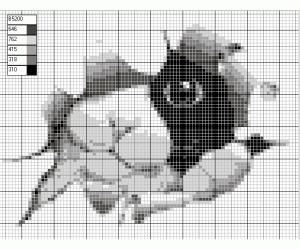 grille broderie vide