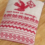 grille gratuite broderie richelieu