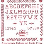 grille gratuite broderie richelieu