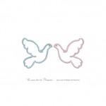 motif broderie colombe