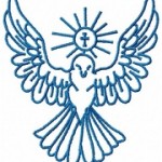 motif broderie colombe