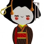 motif broderie machine vache