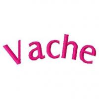 motif broderie machine vache