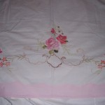 motif broderie pour drap