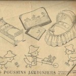 motif broderie pour drap