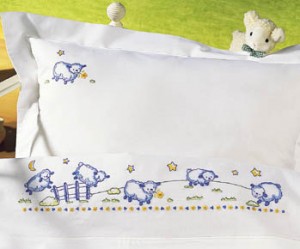 motif broderie pour drap