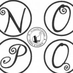 patron pour broderie initiales