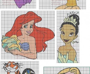 grille a broder disney