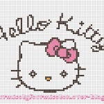 grille a broder hello kitty