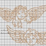 grille broderie ange