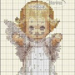 grille broderie ange