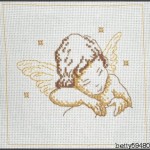 grille broderie ange