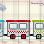 grille broderie avion