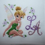 grille broderie fée clochette