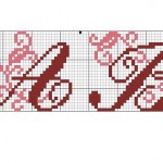 grille broderie lettres
