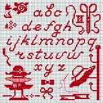 grille broderie lettres