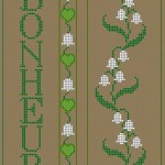 grille broderie muguet