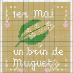 grille broderie muguet