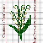 grille broderie muguet