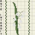 grille broderie muguet