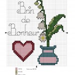 grille broderie muguet