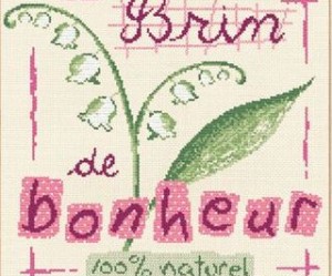 grille broderie muguet