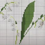 grille broderie muguet