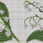 grille broderie muguet