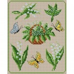 grille broderie muguet