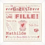 grille broderie naissance fille