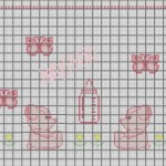 grille broderie naissance fille