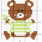 grille broderie nounours