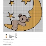 grille broderie nounours