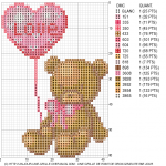 grille broderie nounours